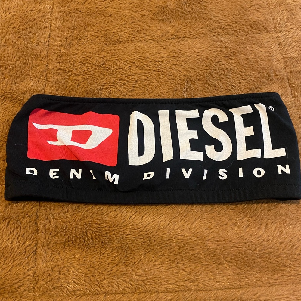 Diesel Denim Division Bandeau Top